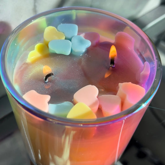 Melt My Candy Heart Candle